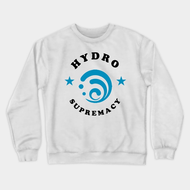 Hydro supremacy - Genshin Impact Crewneck Sweatshirt by Oricca